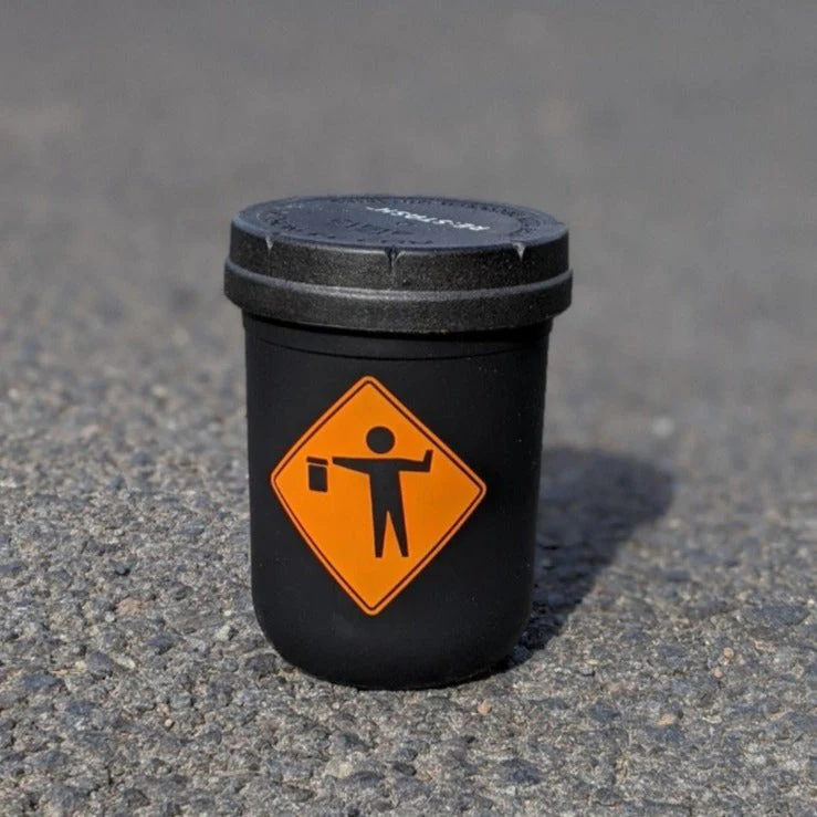RE:STASH No Mids Zone Stash Jar 8oz - Image 7