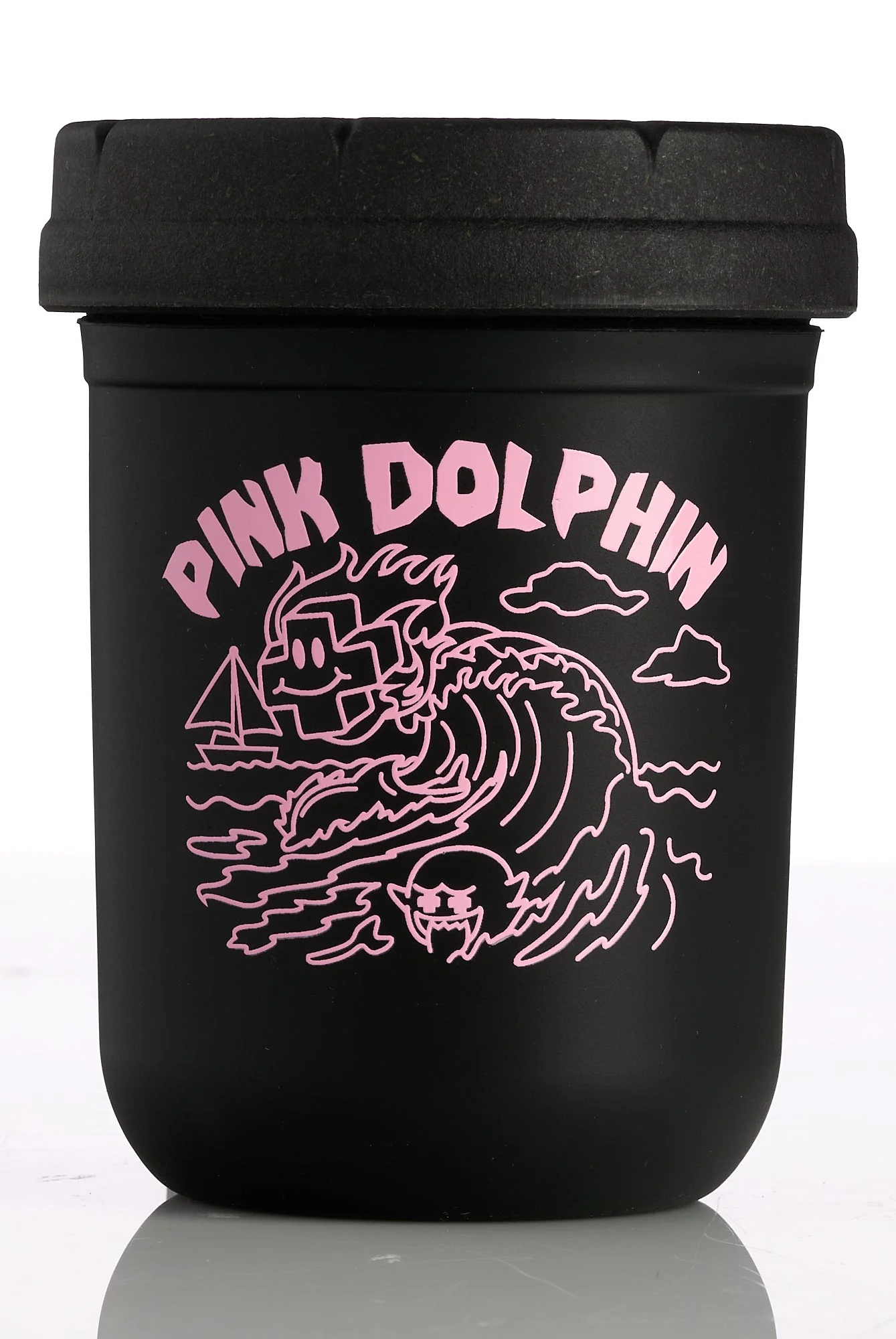 RE:STASH 8oz Pink Dolphin "Positive Wave" (+Re:vider & Boveda)