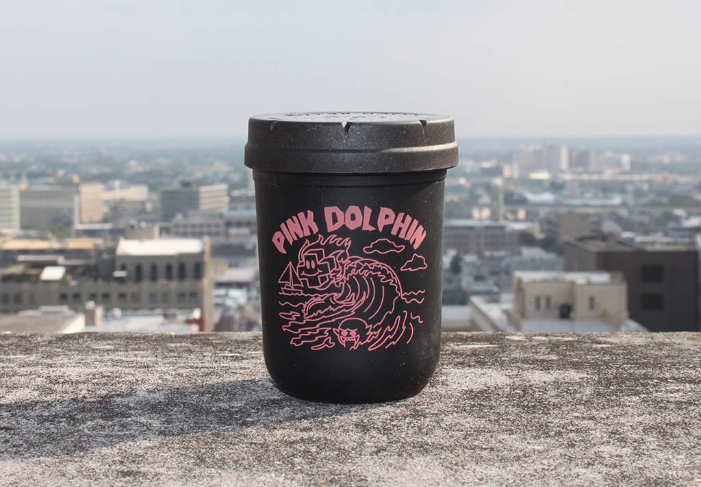 RE:STASH 8oz Pink Dolphin "Positive Wave" (+Re:vider & Boveda) - Image 5