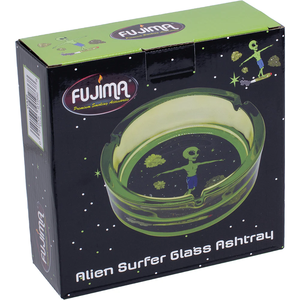 Alien Surfer Glass AshTray - Image 3