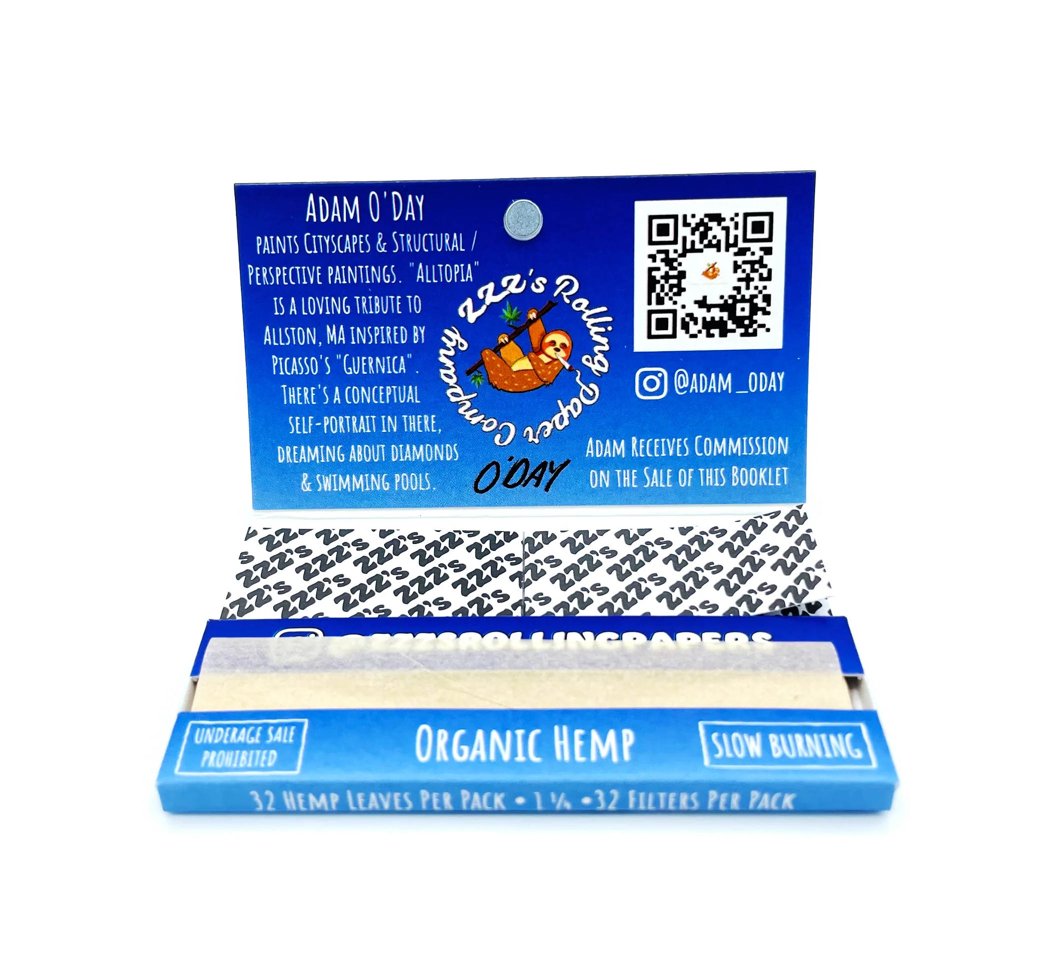 'Alltopia' (Size 1 1/4) - ZZZ's Rolling Papers - Image 3