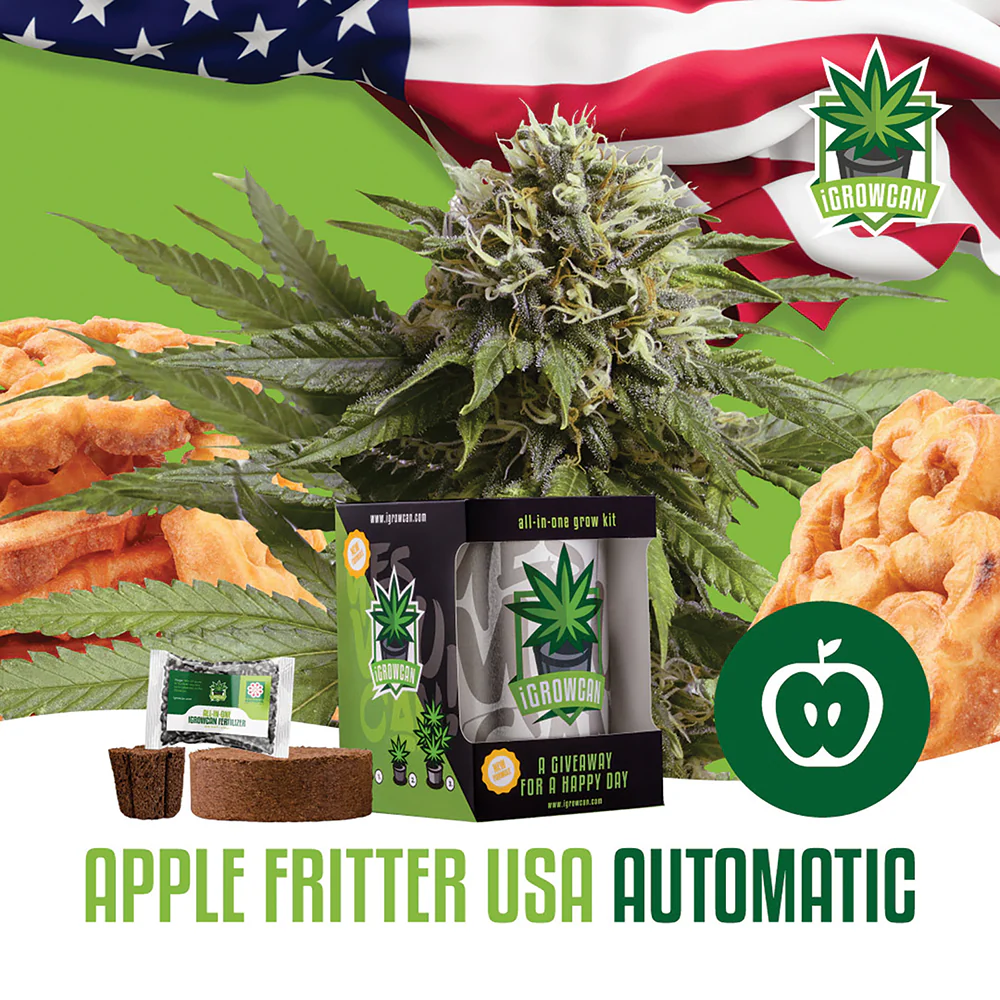 Apple Fritter Automatic iGrowCan - All in One Grow Kit