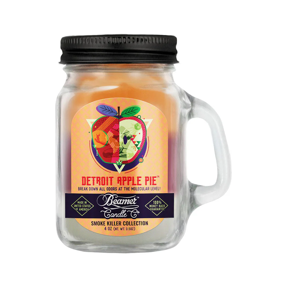 Beamer Candle Co. Mason Jar Candle | Detroit Apple Pie - Image 3
