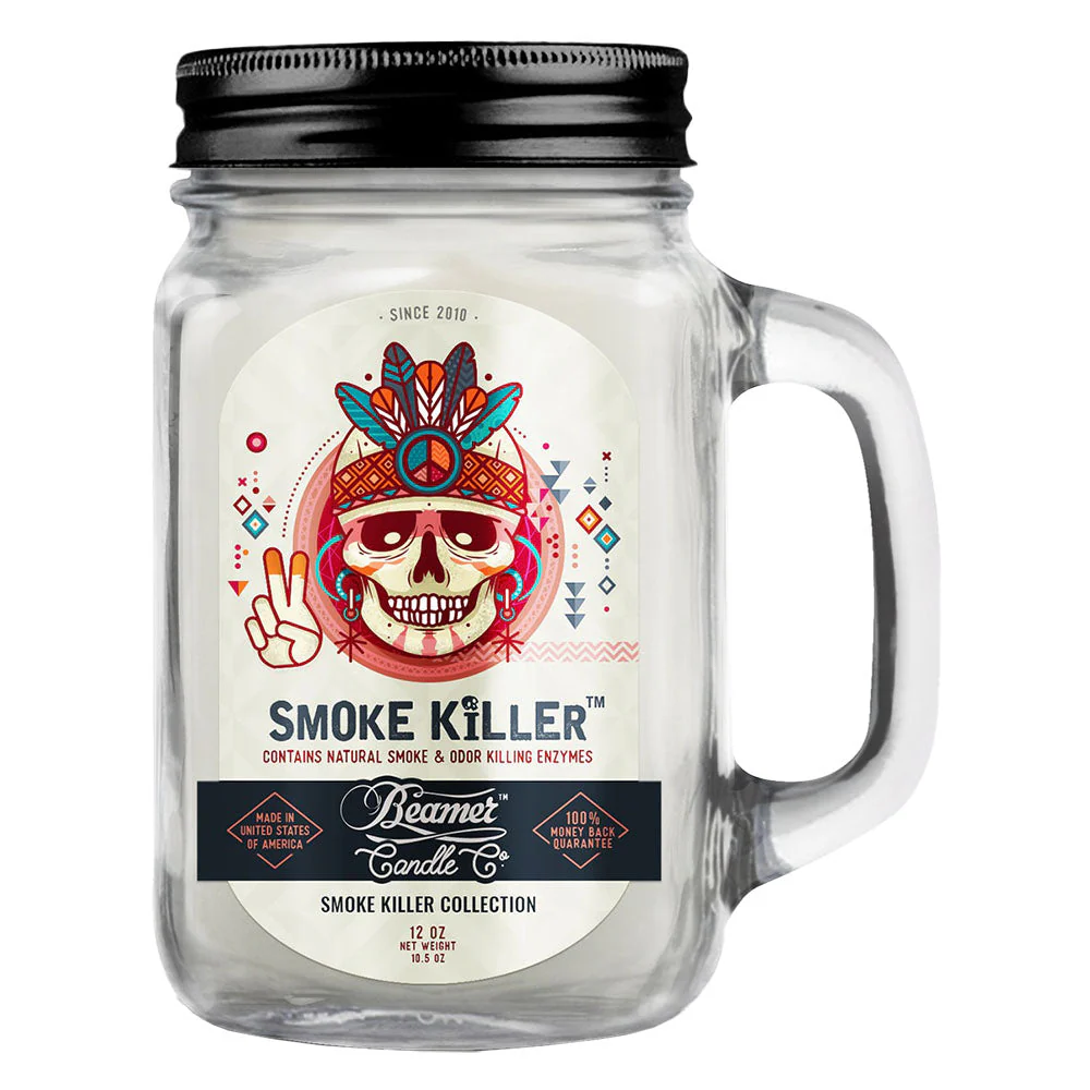 Beamer Candle Co. Mason Jar Candle | Smoke Killer - Image 2