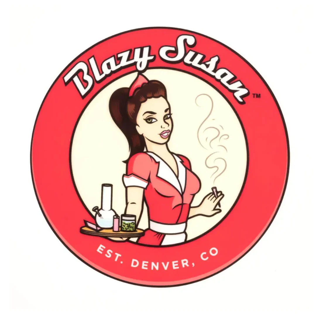 Blazy Susan 8"  Dab Pads (Various Designs) - Image 2