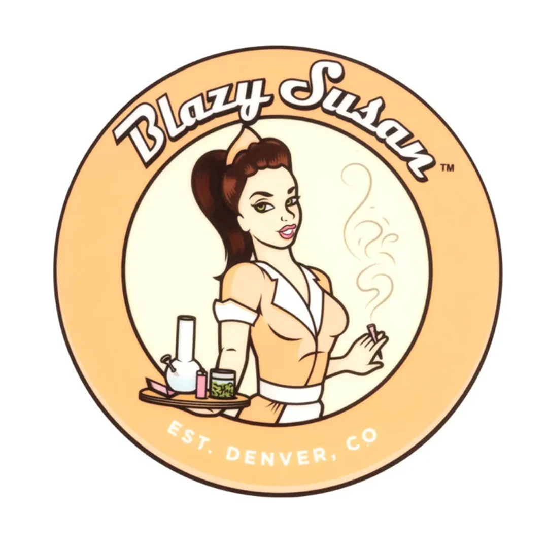 Blazy Susan 8"  Dab Pads (Various Designs) - Image 3