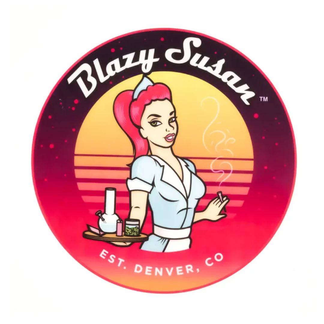 Blazy Susan 8"  Dab Pads (Various Designs) - Image 5
