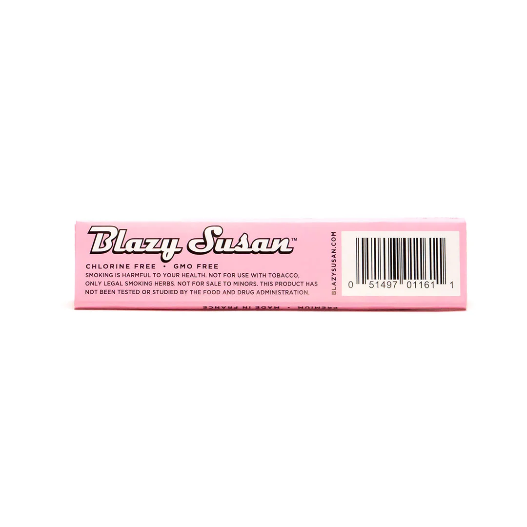 Blazy Susan Pink Rolling Papers (King Size Slim) - Image 3