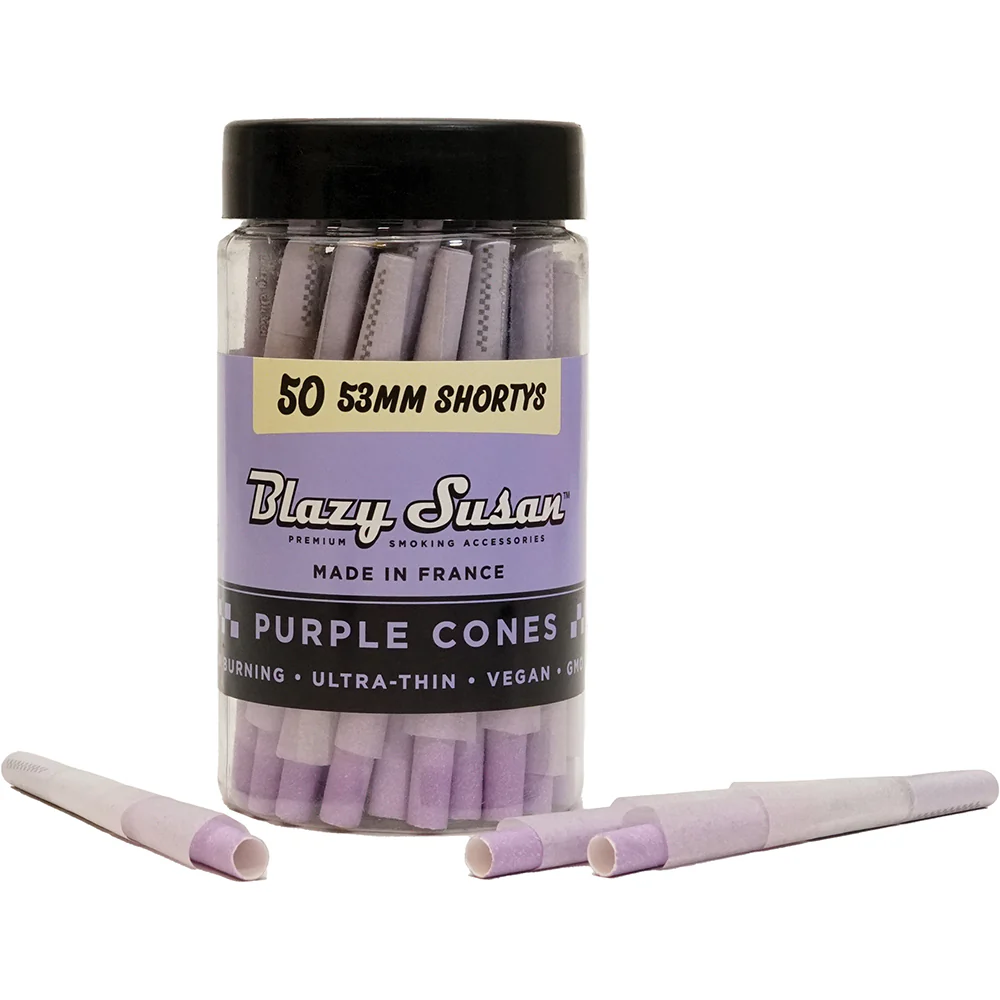 Blazy Susan Purple Cones Shorty 53MM (50 count) - Image 2
