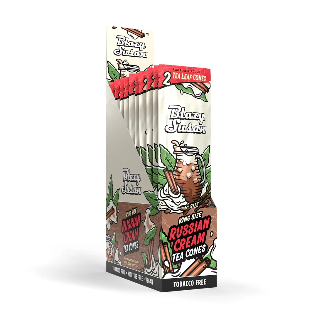 Blazy Susan Russian Cream King Size Cones (20 Cones) - Image 2