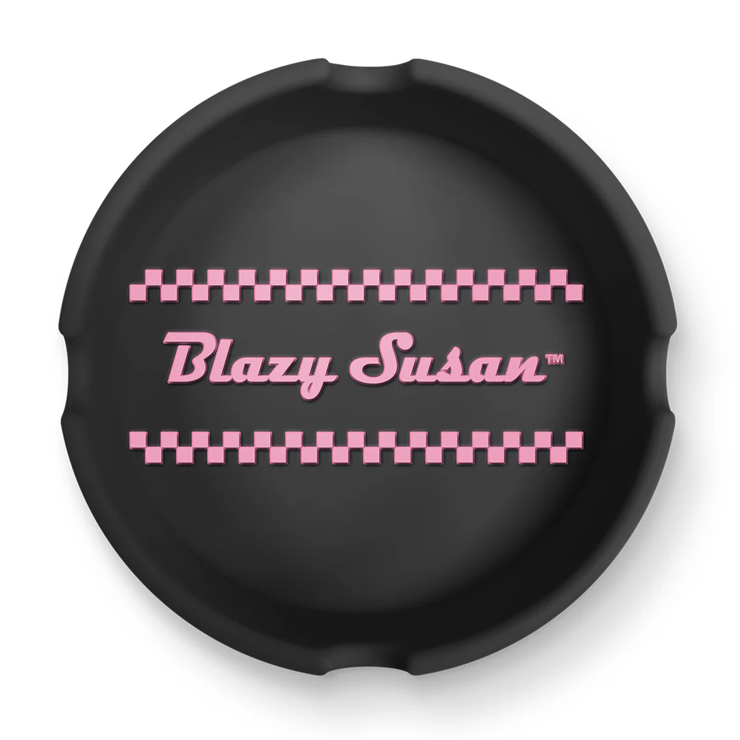 Blazy Susan Silicone AshTray (Black)