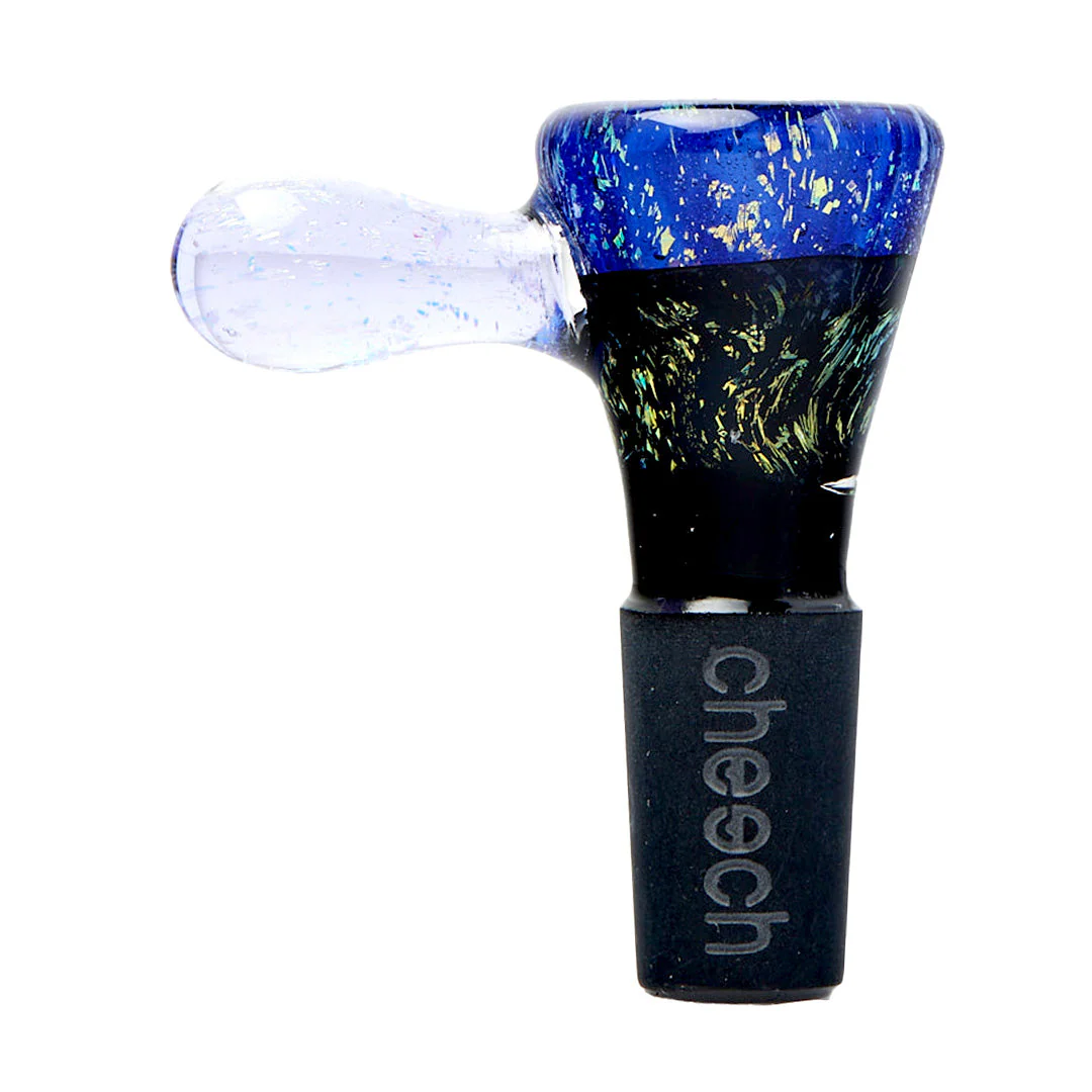 Cheech Glass 2" Transparent Dichro Glass Bowl - Image 3