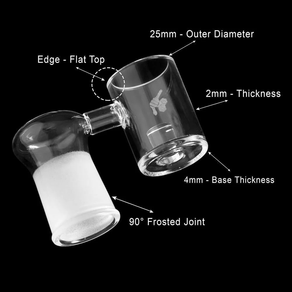 CORE REACTOR SIDECAR QUARTZ BANGER - 90° DEGREE | YL - Image 7