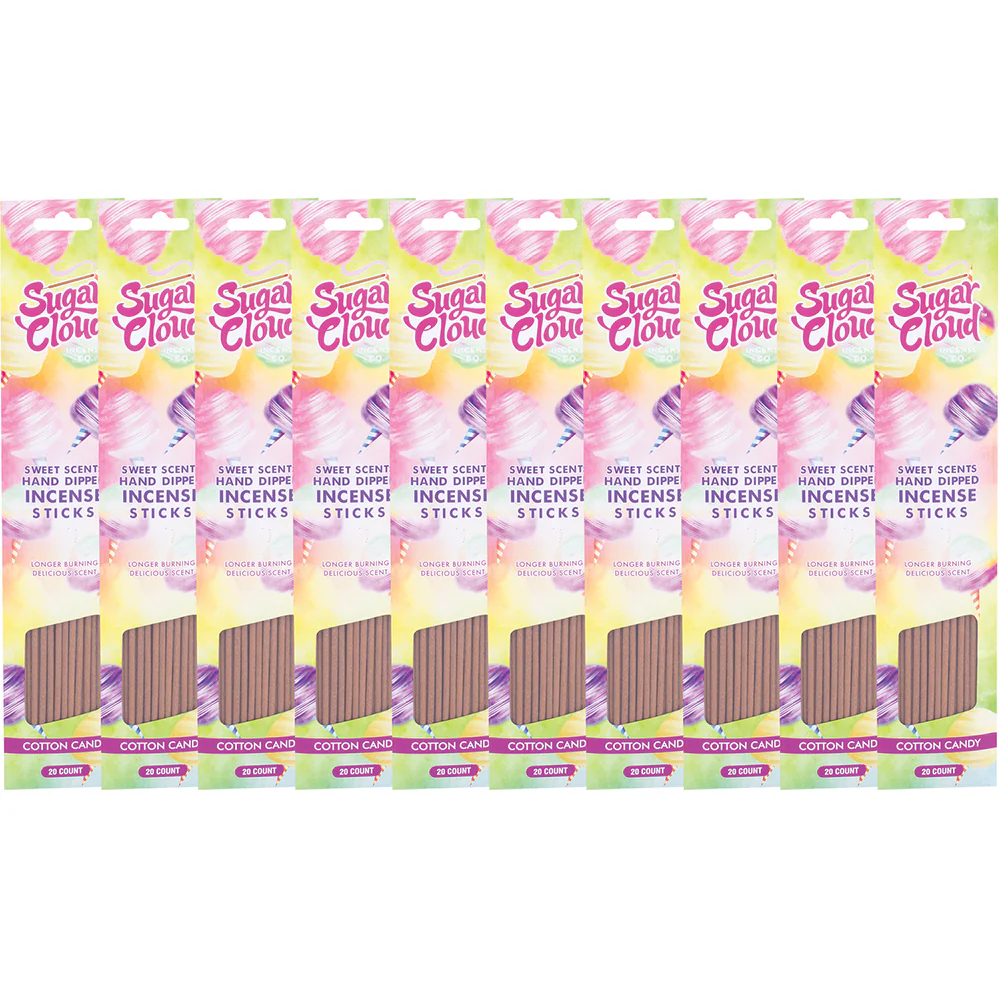 Cotton Candy Sugar Cloud Incense (200 sticks) - Image 2