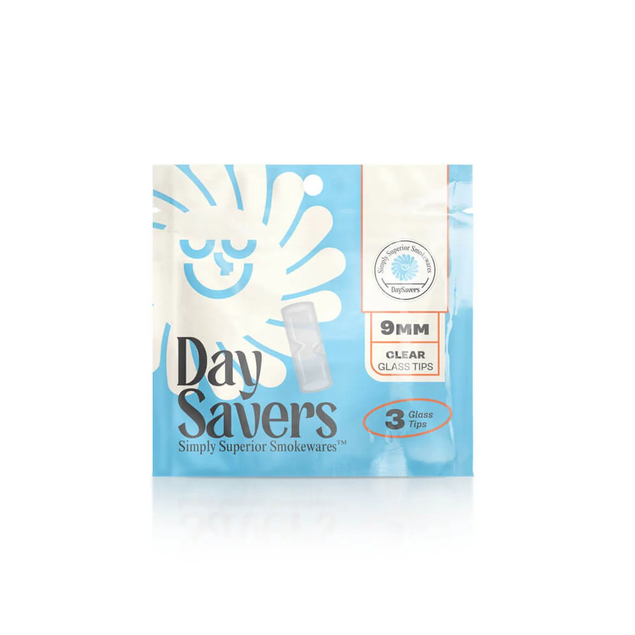 DaySavers Glass Filter Tips (9mm) (60 tips) - Image 4