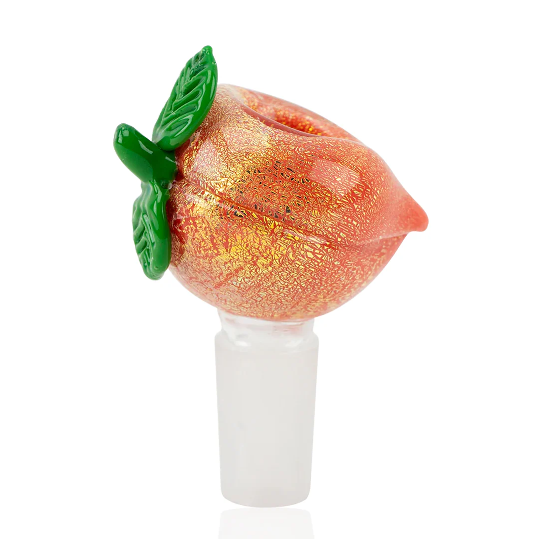 Empire Glassworks Peach Bowl
