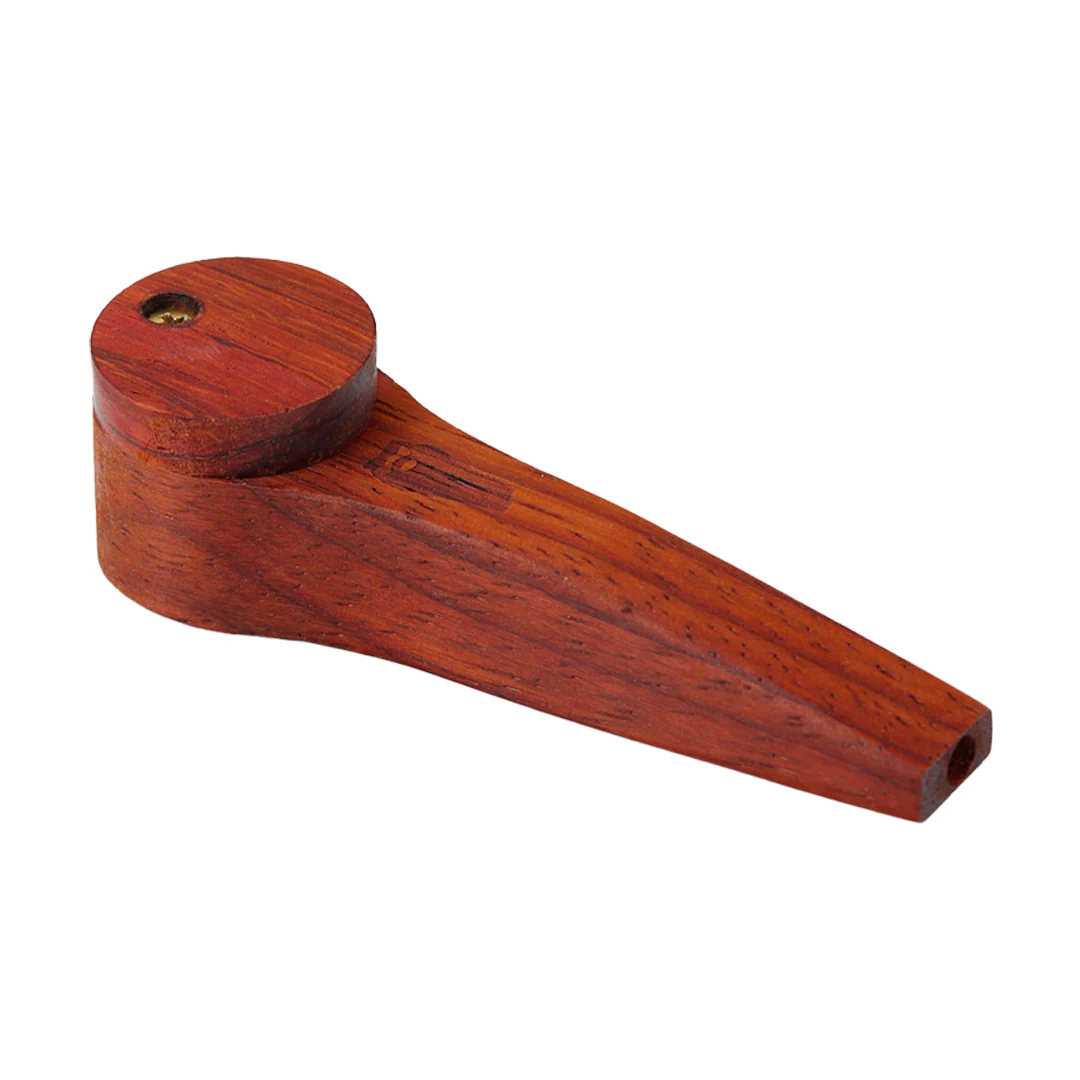 Exotic Wood Pipe with Lid (Padauk)