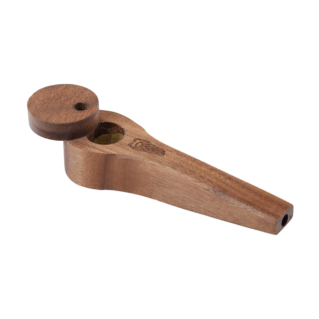 Exotic Wood Pipe with Lid (Walnut) - Image 2