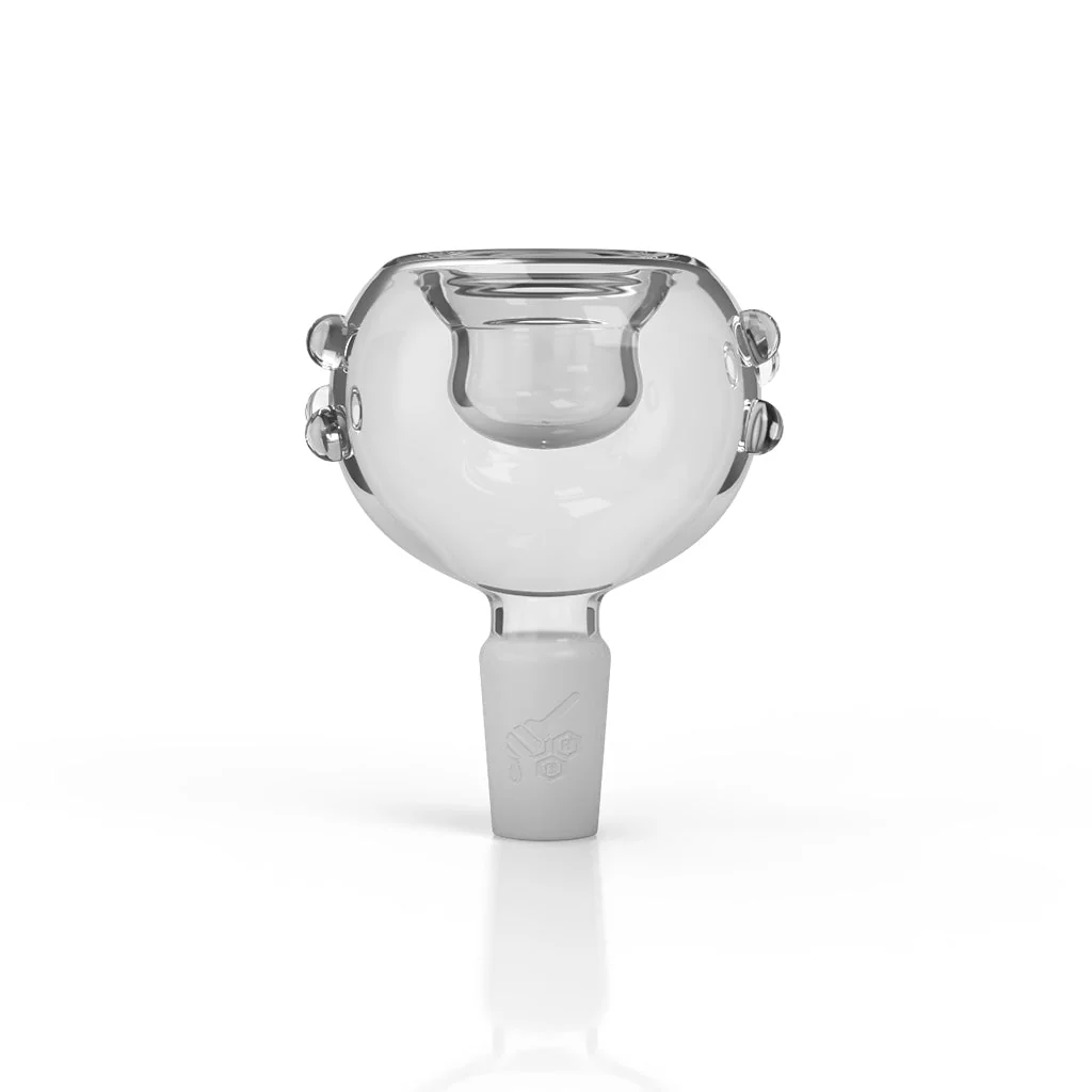 Glass Flower Bowl