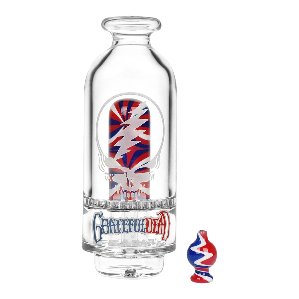 Grateful Dead x blast Stealie Attachment Set for Puffco Peak 6" - Image 4