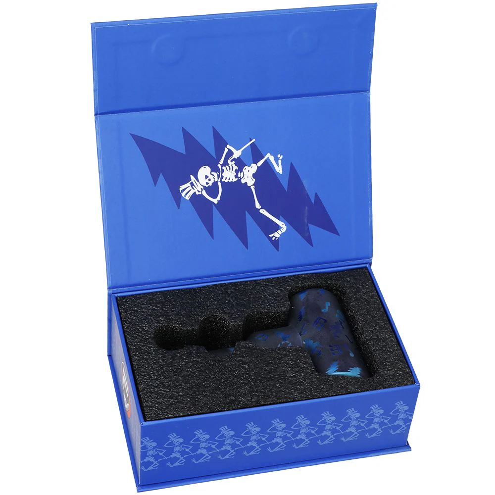 Grateful Dead x Pulsar Ethereal Music Etched Glass Hammer Bubbler - Image 8
