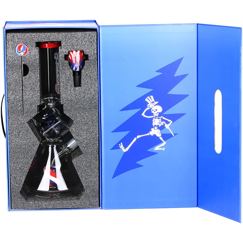 Grateful Dead x Pulsar Inception Cube Beaker Glass Water Pipe - Image 5