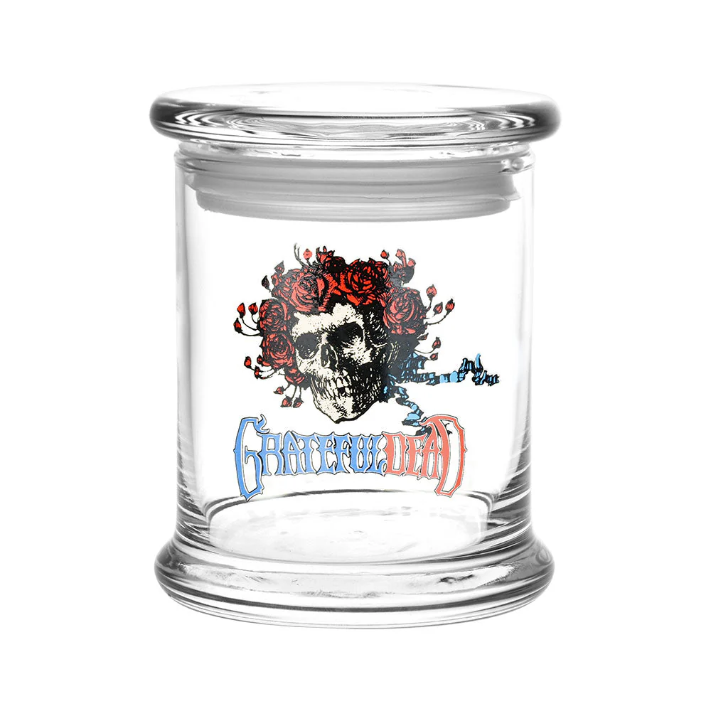 Grateful Dead x Pulsar Pop Top Jar (Skull and Roses)