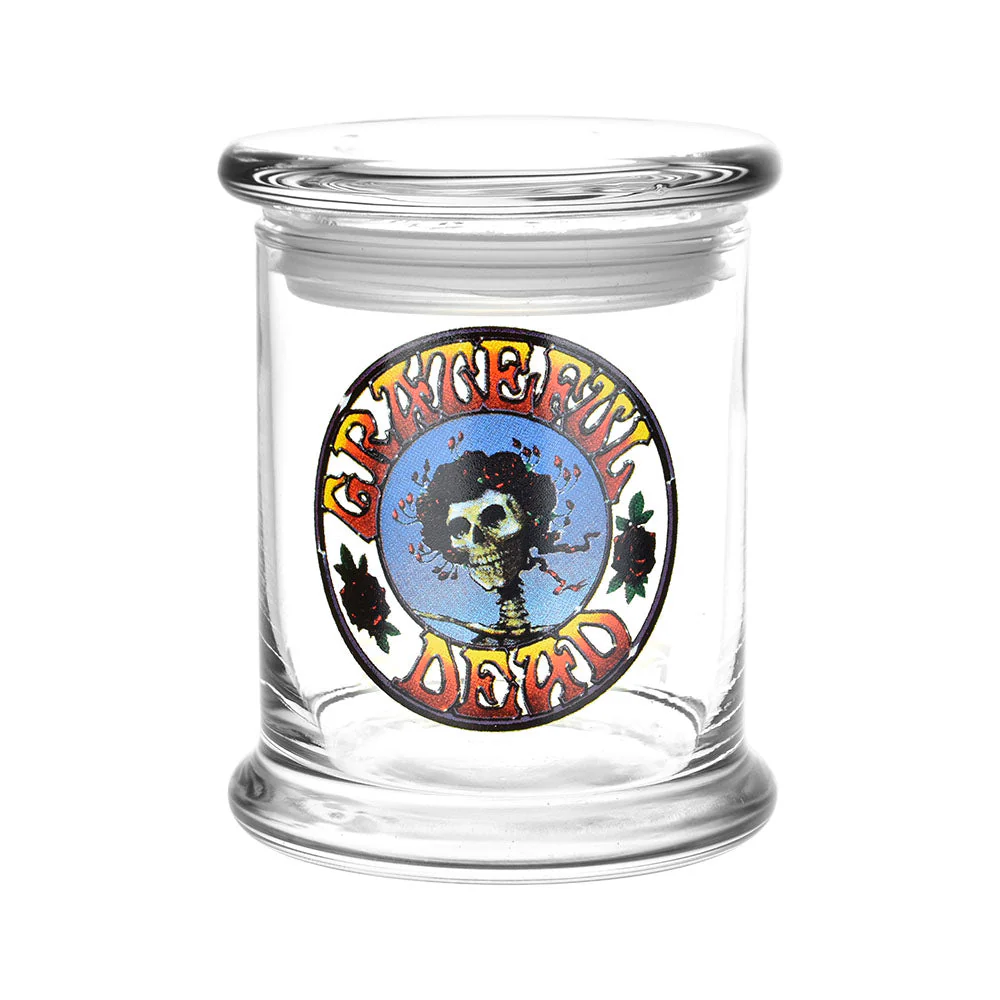 Grateful Dead x Pulsar Pop Top Jar - Skull and Roses Circle (1/2oz)