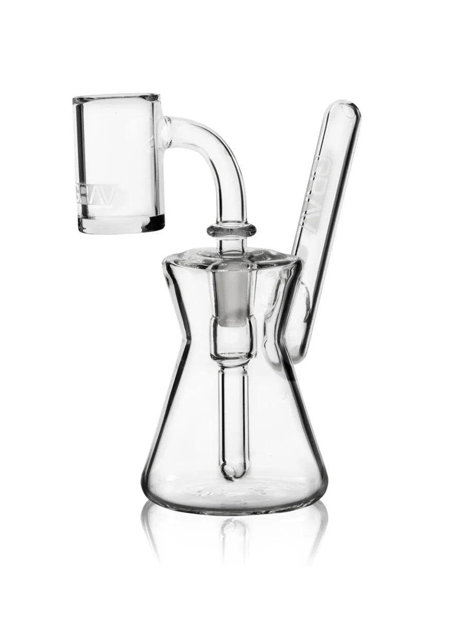 GRAV® Hourglass Pocket Bubbler Rig (Clear) - Image 2