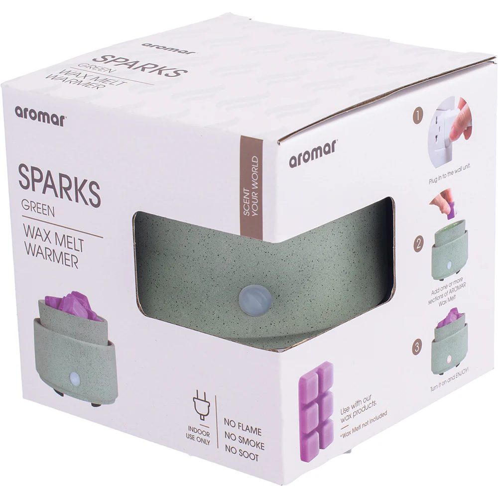 Green Sparks Ceramic Wax Melt Warmer Electric - Image 3