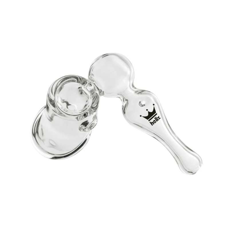 Helix Glass Solo Sidecar Pipe (Black)