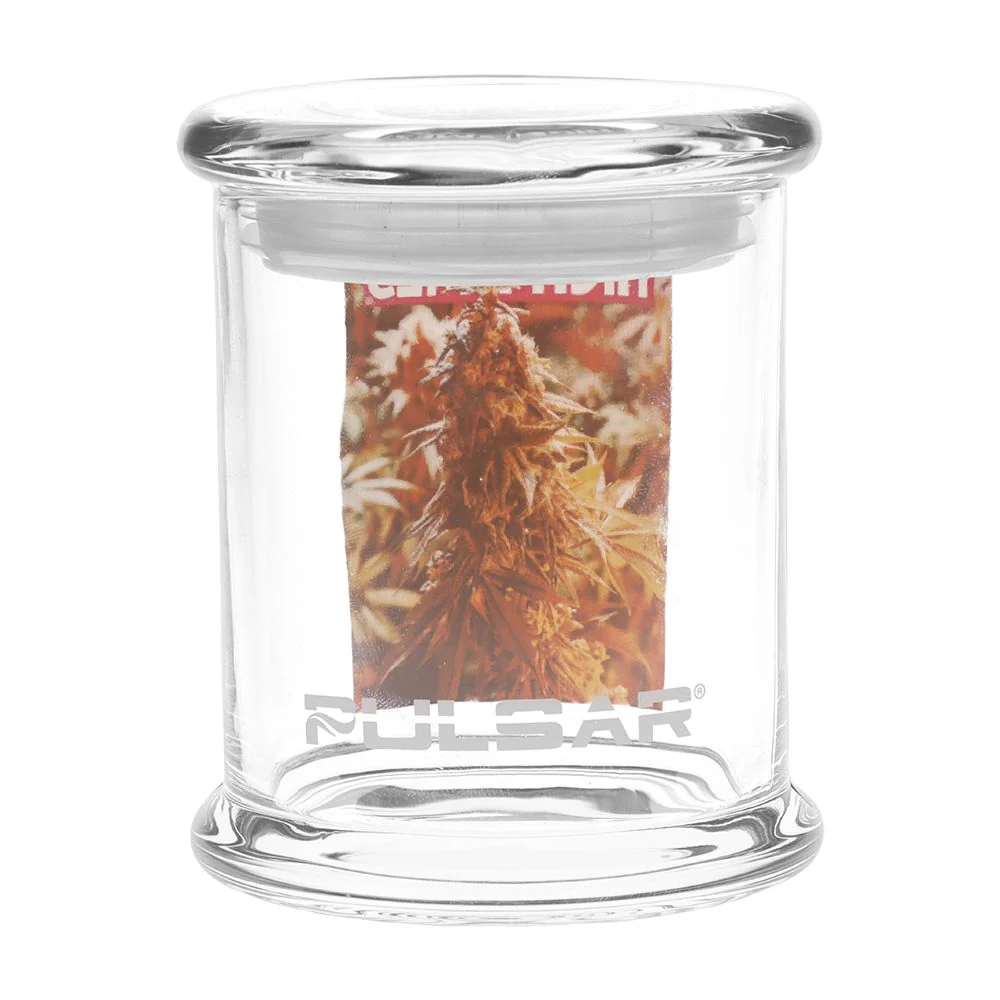 High Times x Pulsar 420 Jars Pop Top (Holds 1/2oz flower) - Image 3