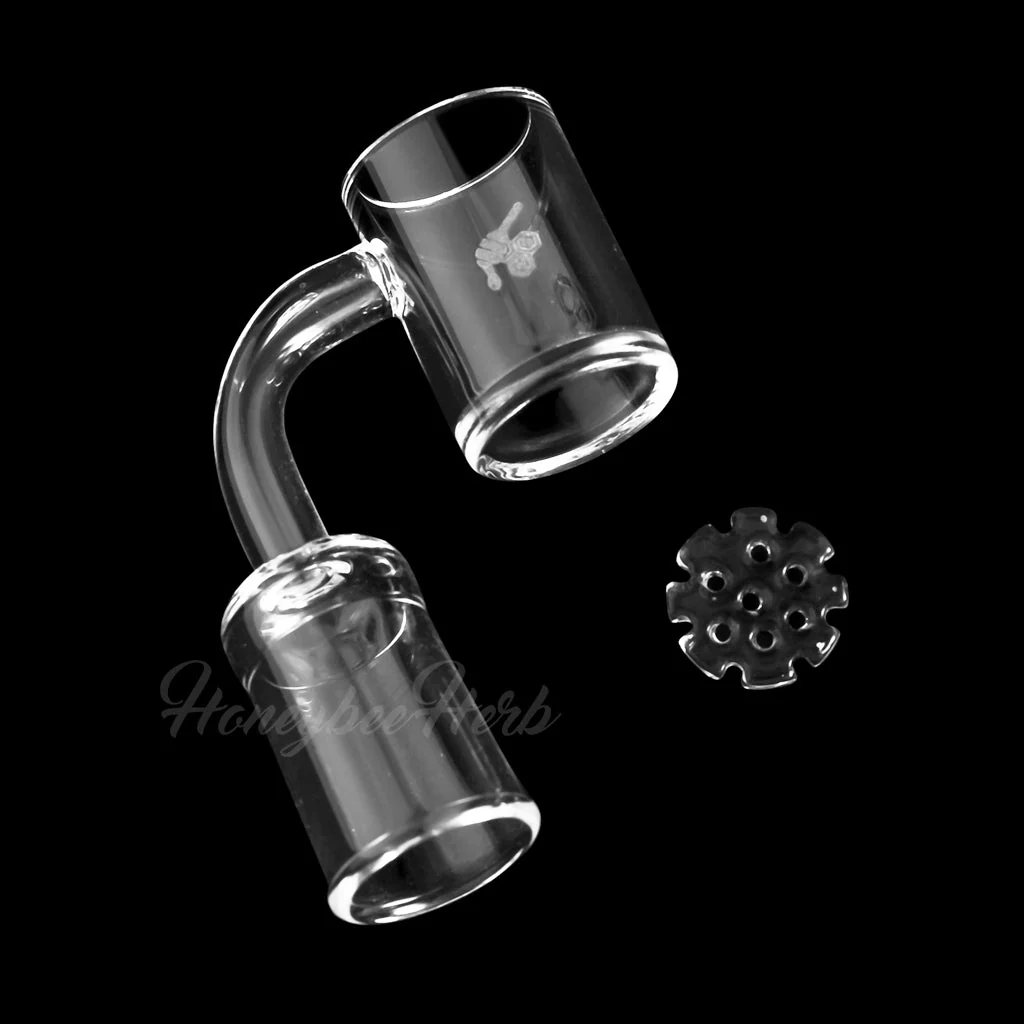 HONEY DISC QUARTZ BANGER - 90° DEGREE | YL - Image 3