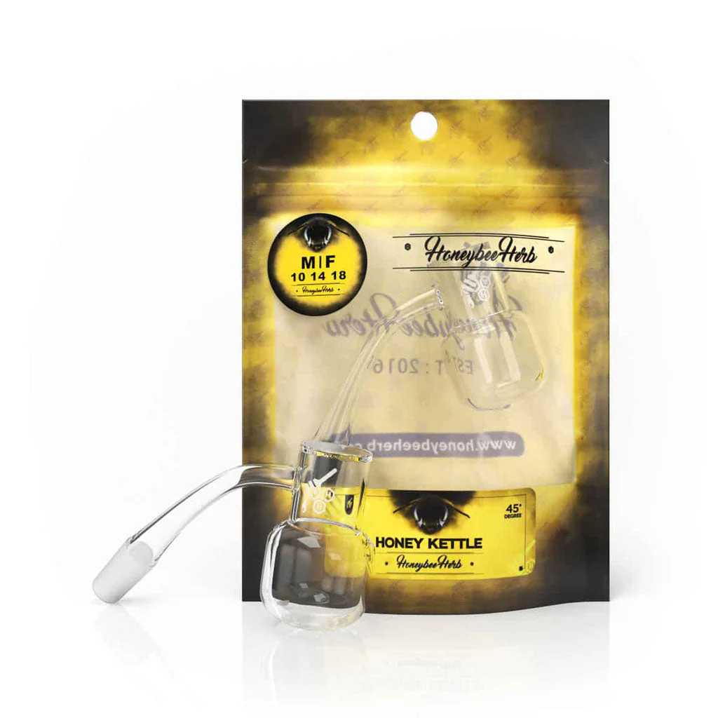 HONEY KETTLE QUARTZ BANGER - 45° DEGREE | YL - Image 2