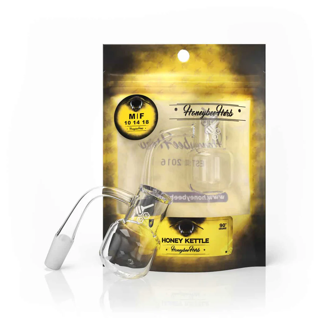 HONEY KETTLE QUARTZ BANGER - 90° DEGREE | YL - Image 2
