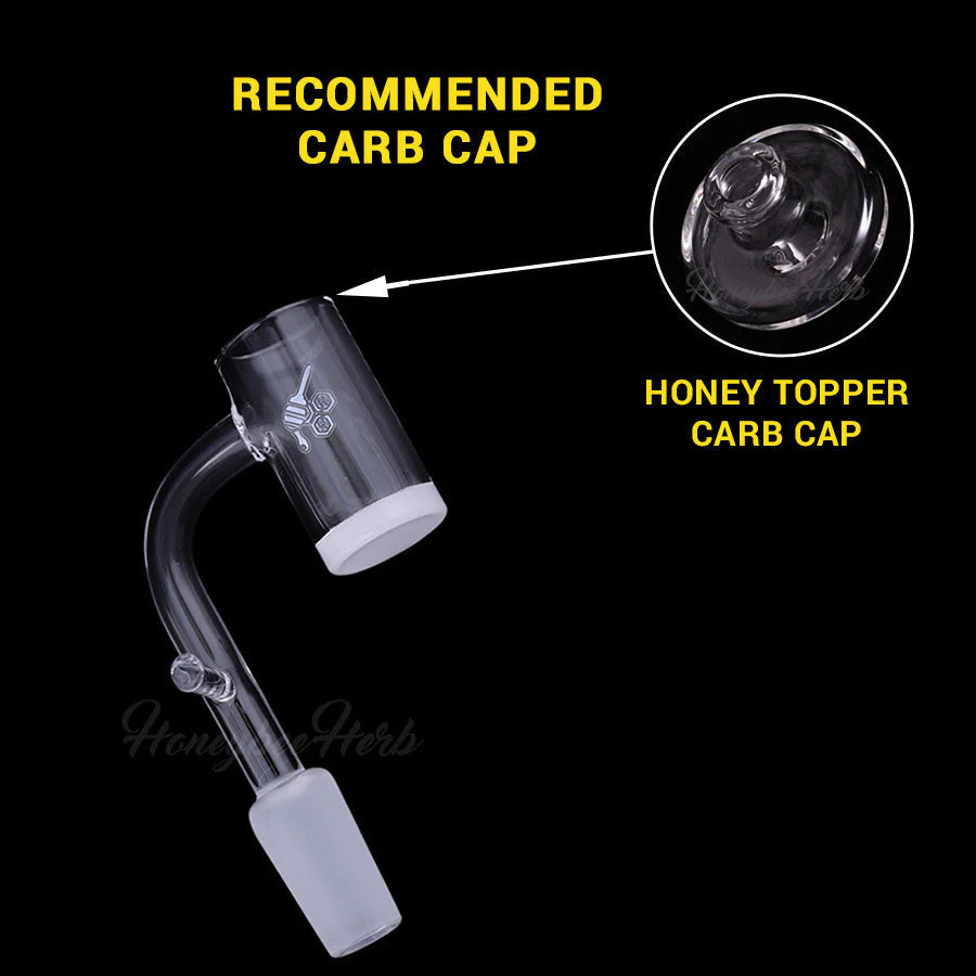 HONEY & MILK ENAIL QUARTZ BANGER - 90° DEGREE | YL - Image 8