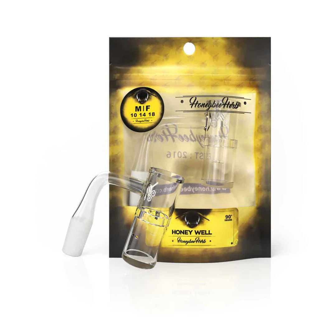 HONEY WELL QUARTZ BANGER - 90° DEGREE | YL - Image 2
