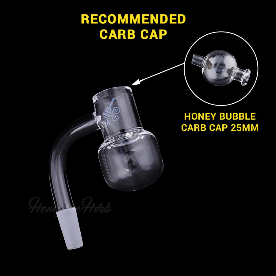 Honeybee Herb Quartz Kettle Banger - 90° - Image 10