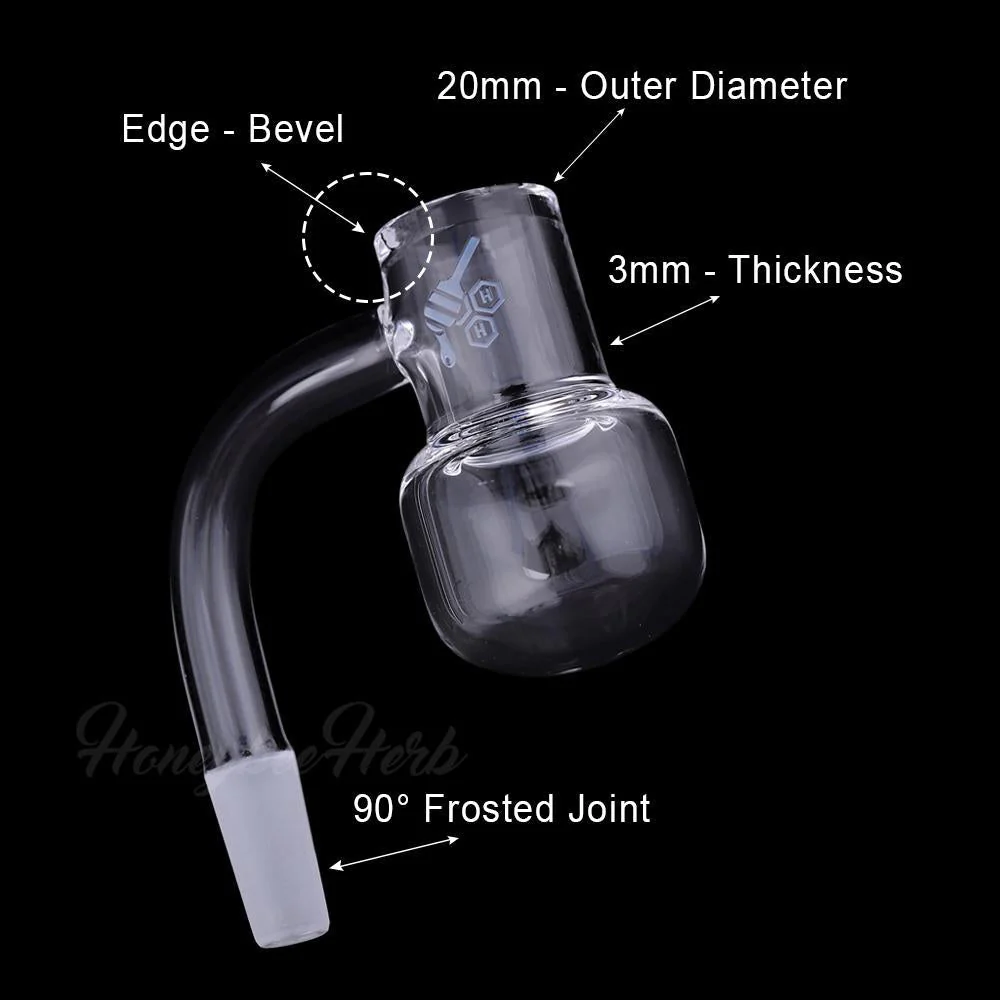 Honeybee Herb Quartz Kettle Banger - 90° - Image 9