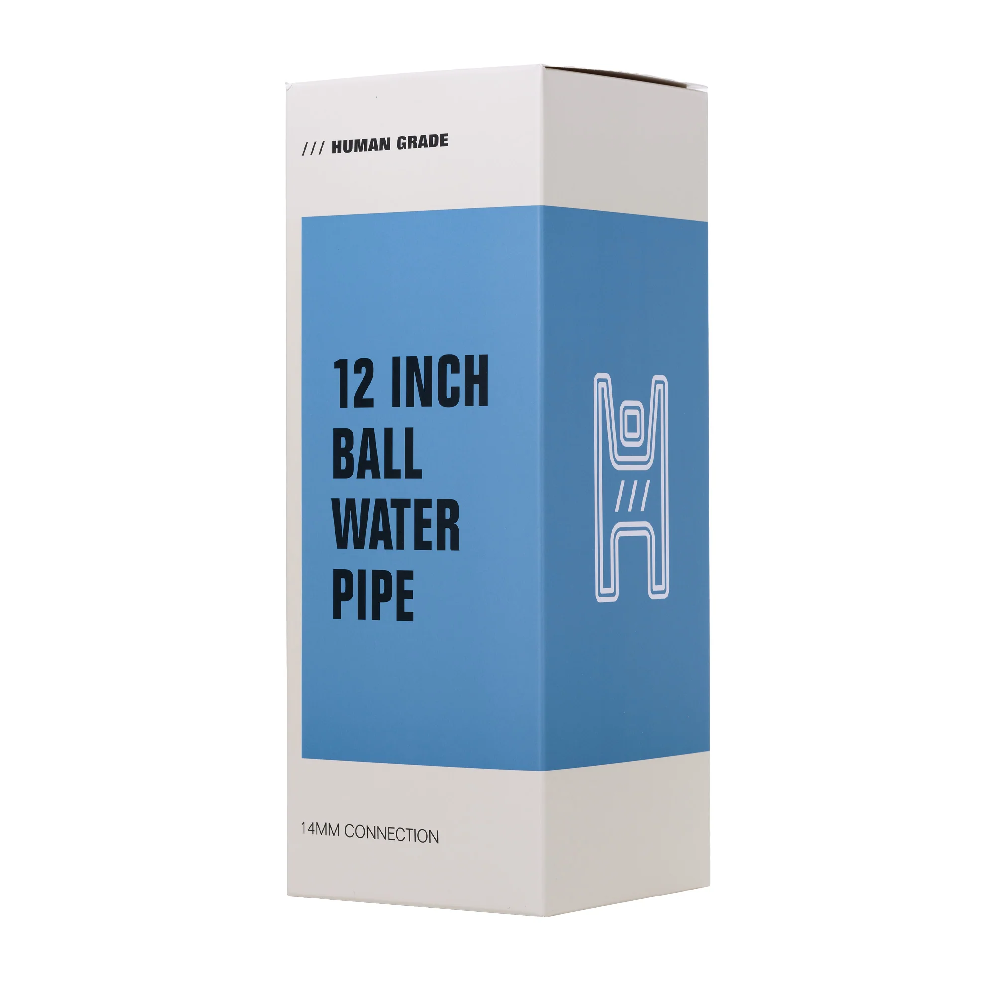 Human Grade 12" Ball Water Pipe (Green) - Image 2