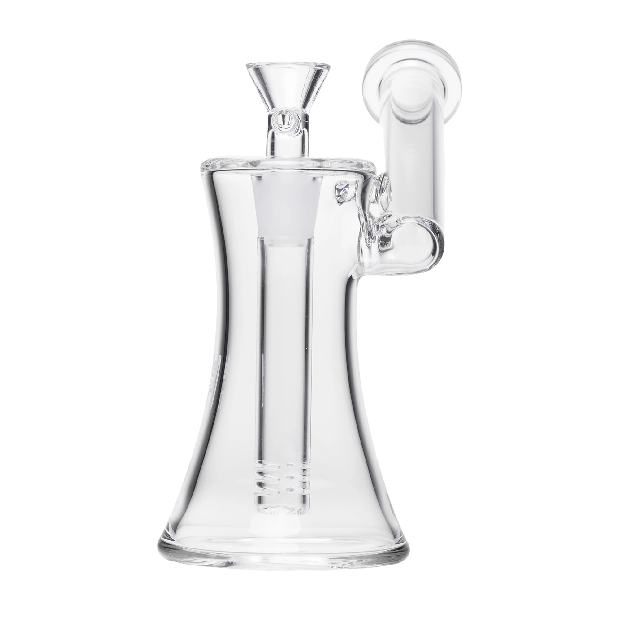 Human Grade 6" Hourglass Sidecar (Clear) - Image 3
