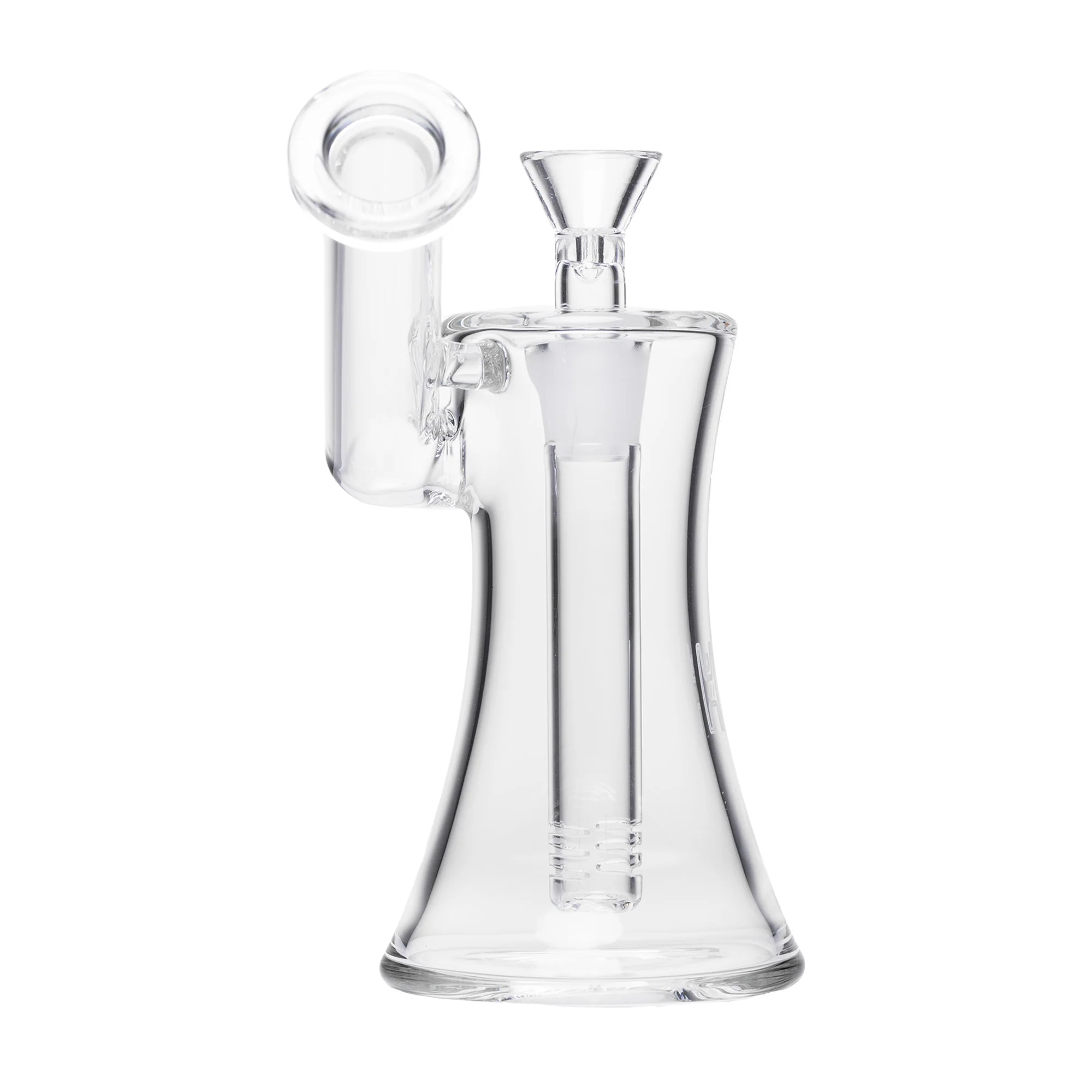 Human Grade 6" Hourglass Sidecar (Clear) - Image 6