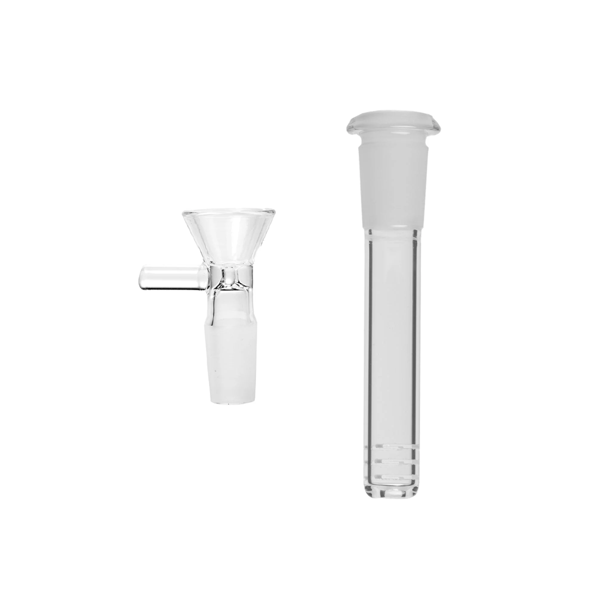 Human Grade Twisted Iridescent Beaker Water Pipe - Image 11