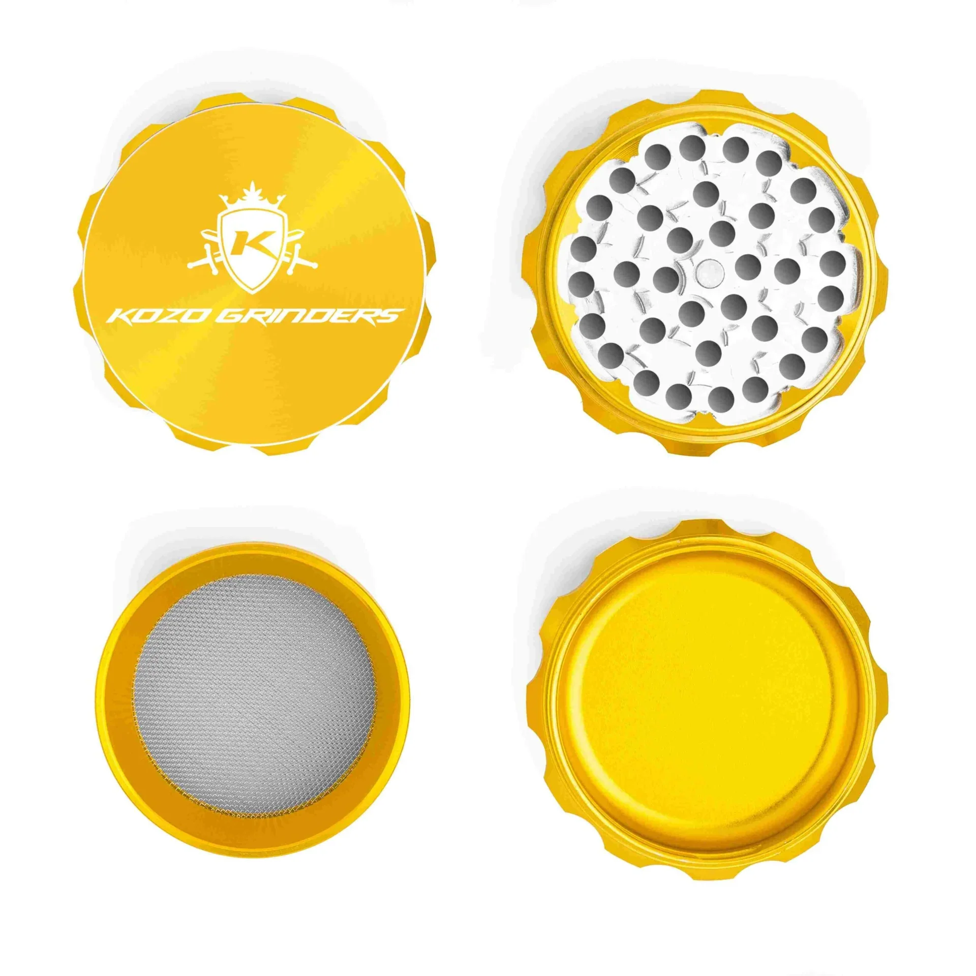 Kozo Grinder 2.5" (Gold) - Image 3