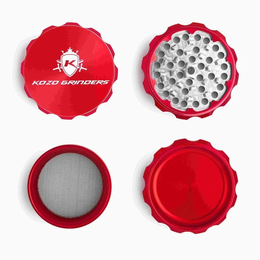 Kozo Grinder 2.5" (Red) - Image 3