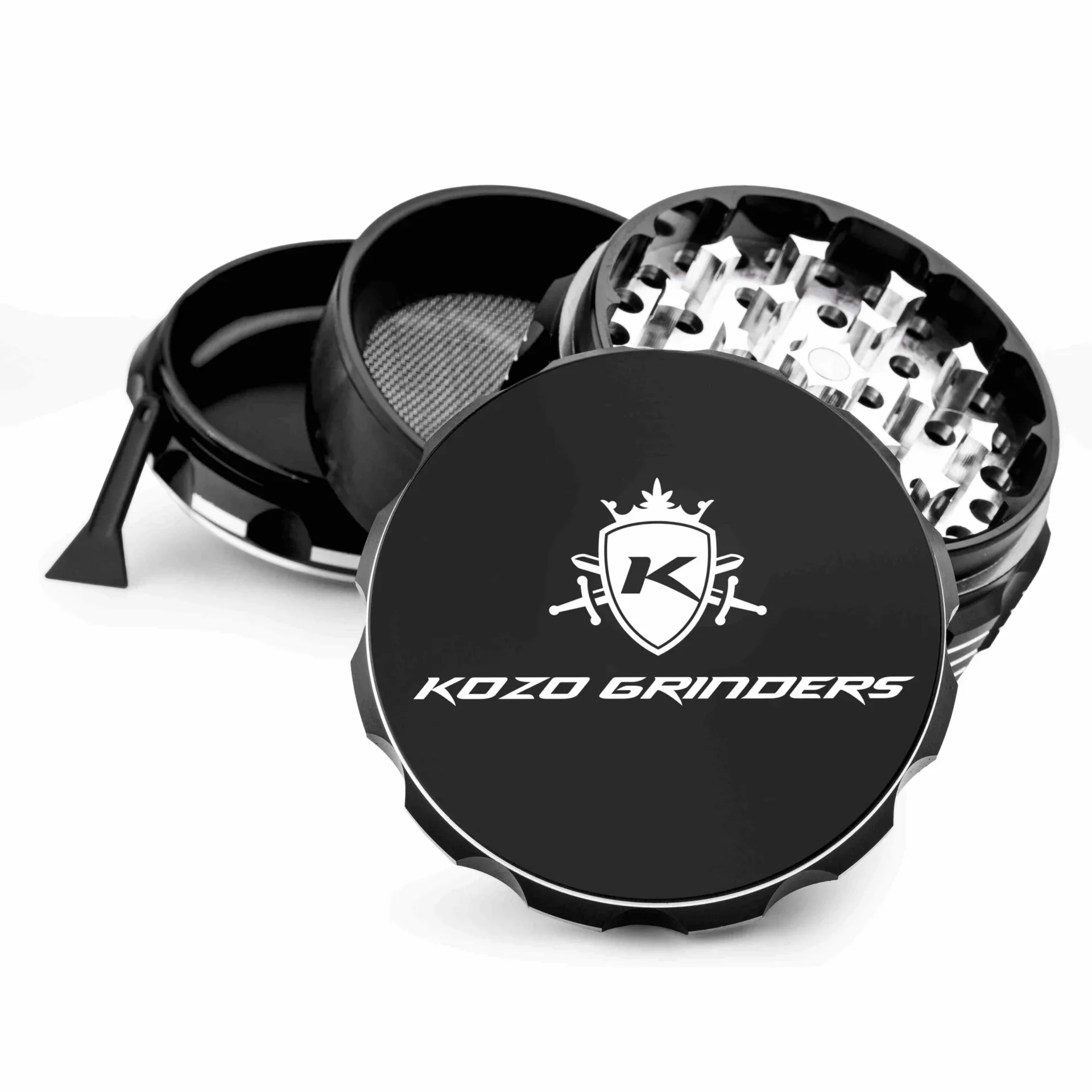 Kozo Grinder 3" (Black) - Image 4