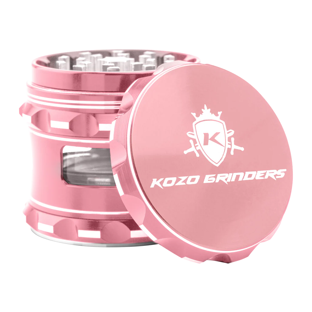 Kozo Grinder with Window 2.5" (Rose Gold)