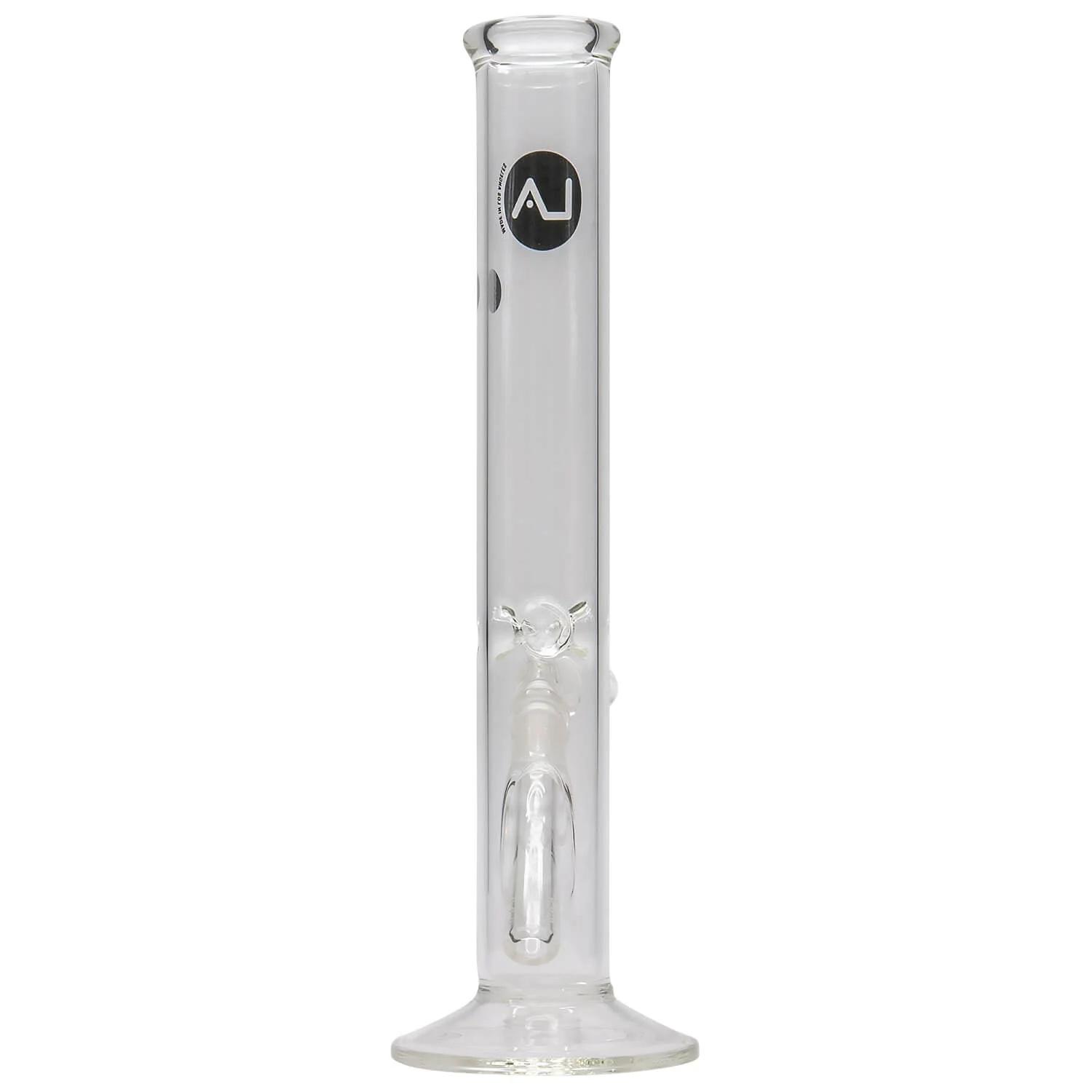 LA Pipes 12" Clear Straight Shot Bong - Image 4