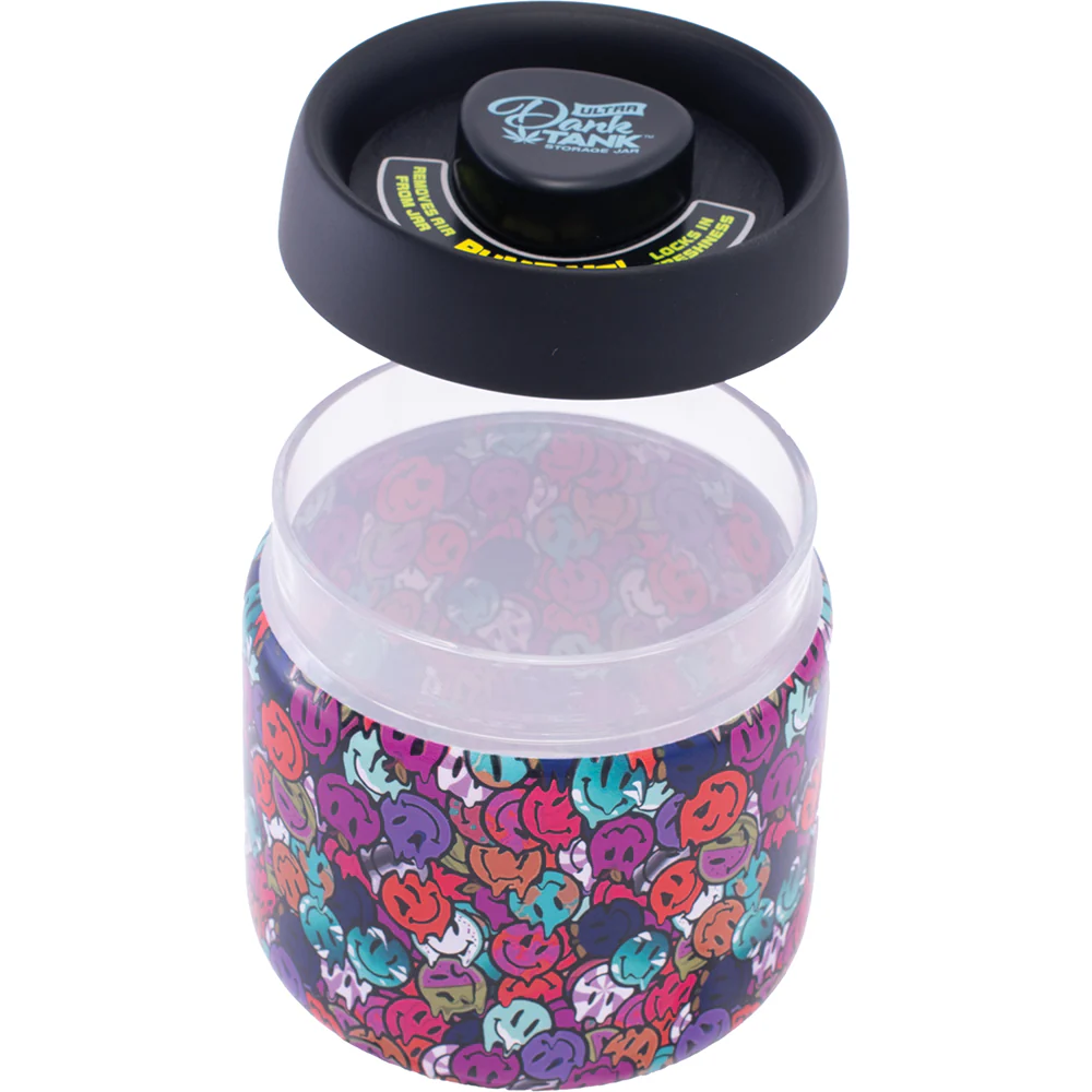 Melty Smiley Ultra Dank Tank Vacuum Jar - Image 2