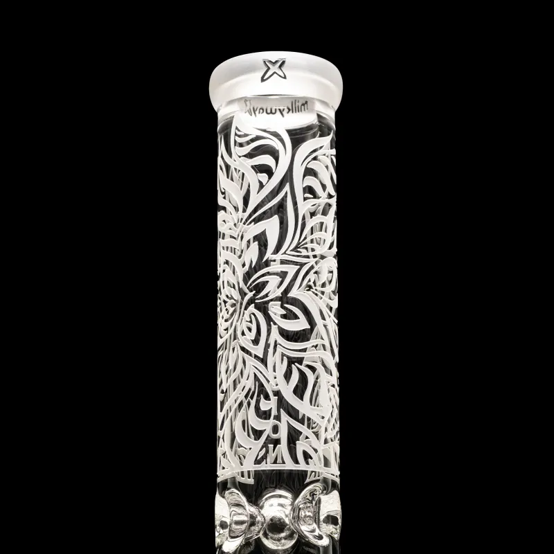Milky Way Expansion 14" Beaker Bong with Collins Perc - Image 3